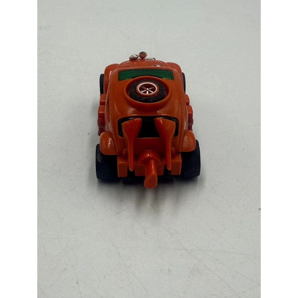 Vtg Aurora AFX Volkswagen Baja Bug Slot Car Orange HO Scale Made‎ in Singapore
